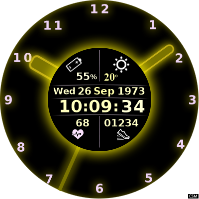 3g smartwatch clock skins