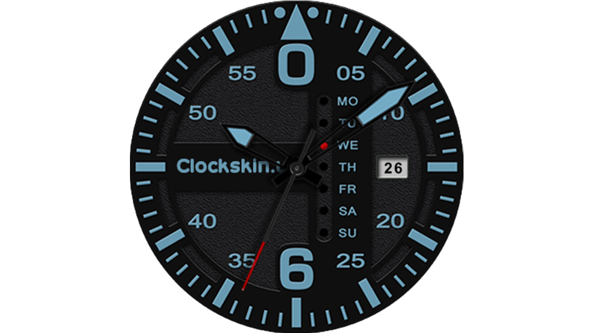 Clock skin. Clockskin.