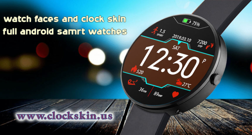 Android smartwatch faces