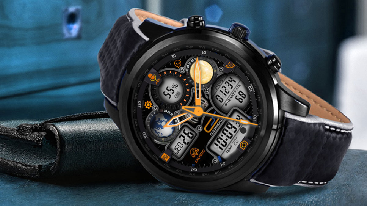 free watch faces for full Android smartwatches ClockSkin